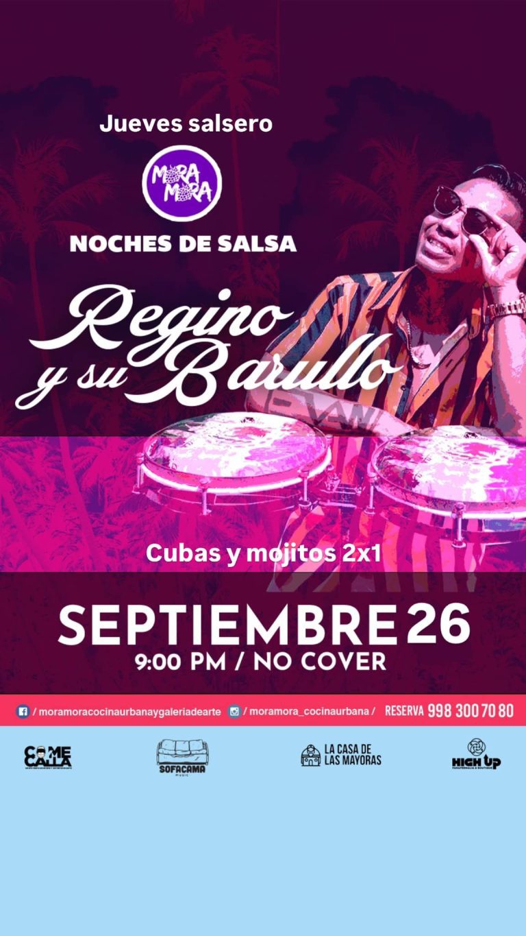Mora Mora Noche De Salsa (26 De Septiembre)
