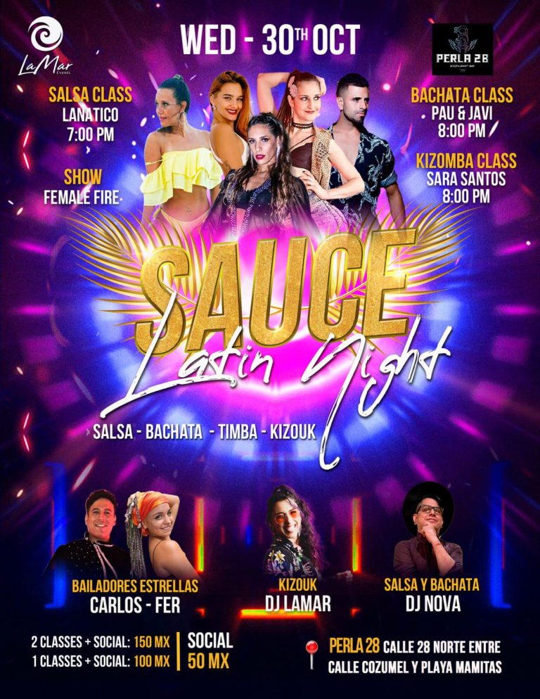 Sauce Latin Night ( 30 De Octubre)