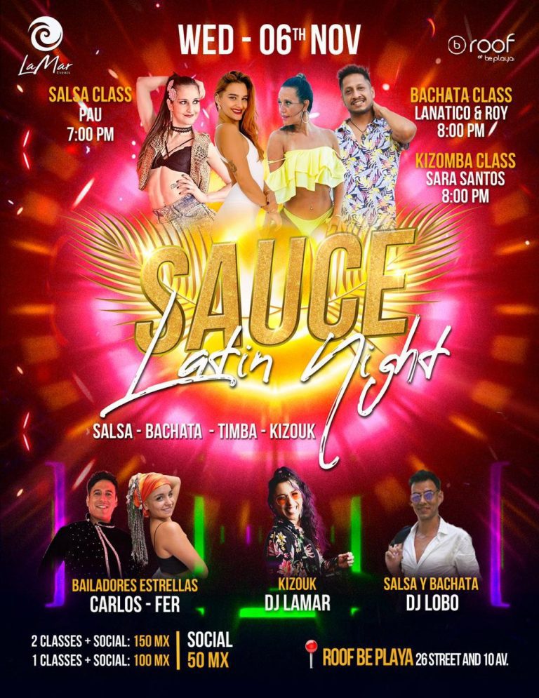 Sauce Latin Night ( 6 De Noviembre)