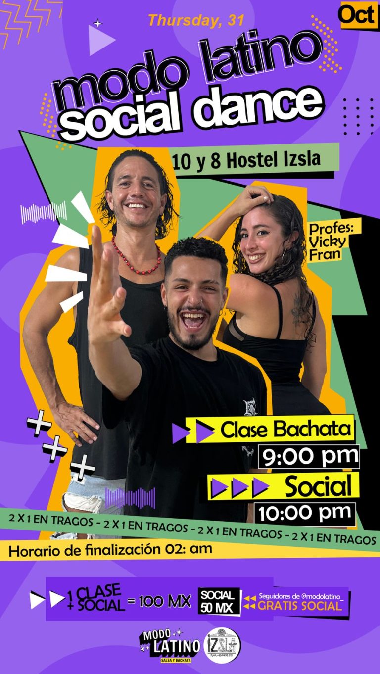 Modo latino Social Dance (31 De Octubre)