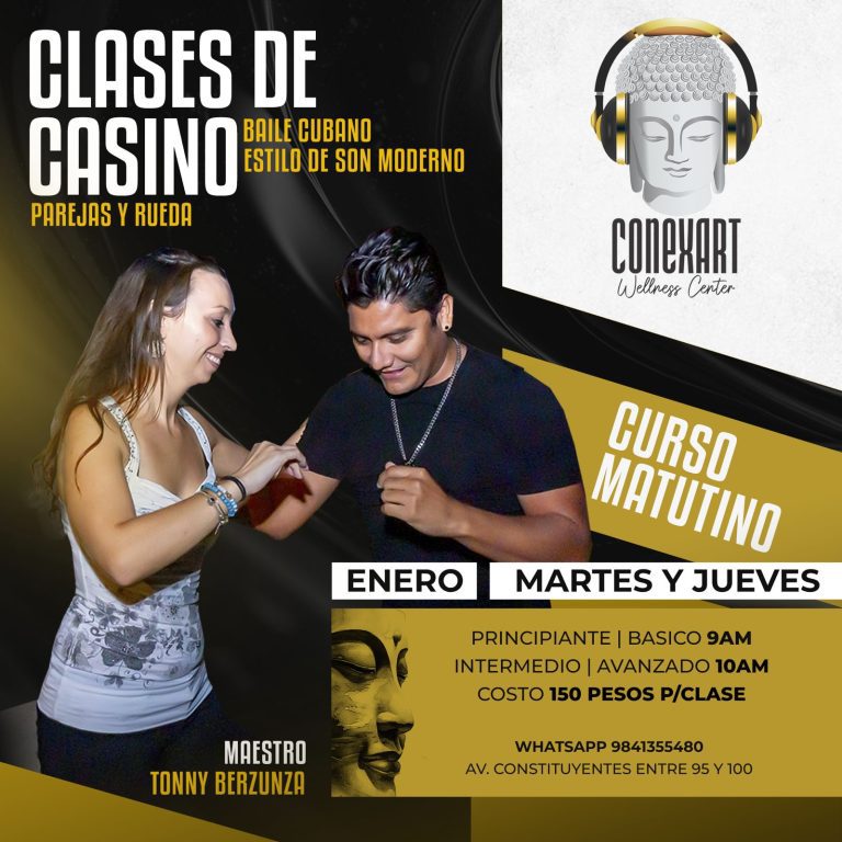 CLASES MATUTINAS DE BAILE DE CASINO