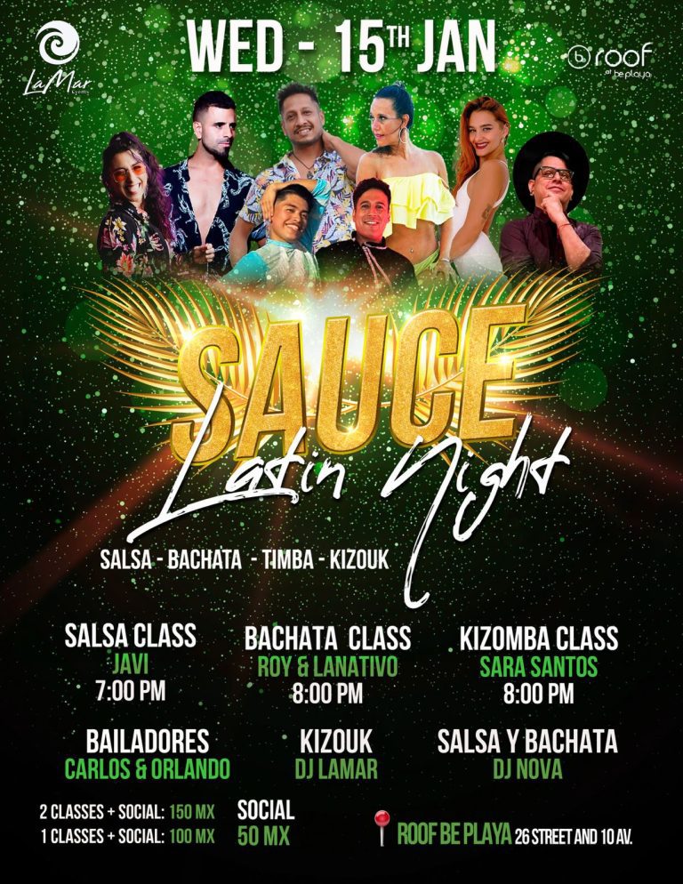 Sauce Latin Night (15 De Enero)