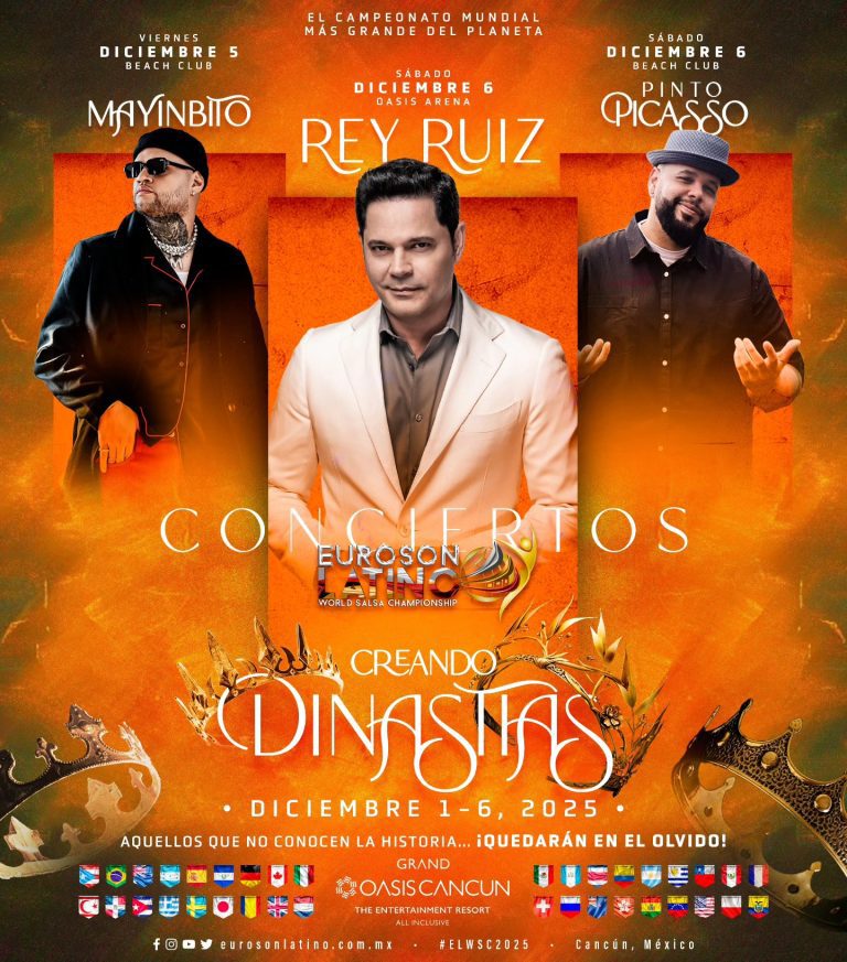 Conciertos Euroson  Latino  2025