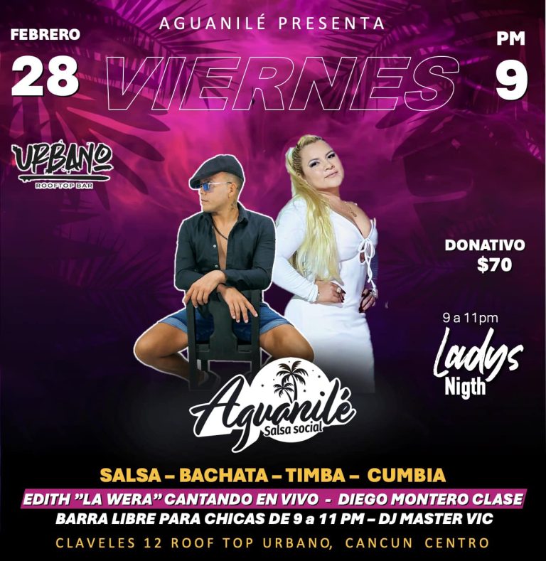 Aguanile salsa social (28 De Febrero)