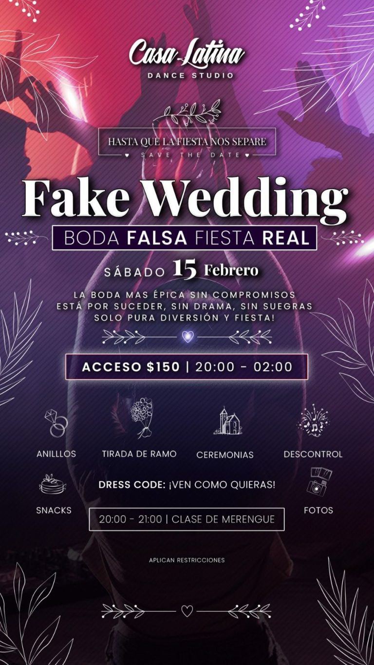 Fake Wedding (15 de Febrero)
