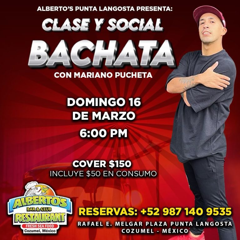 Clase y social Bachata (16 De marzo)