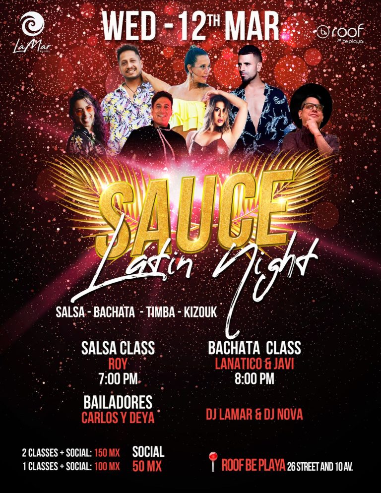 Sauce Latin Night (12 De Marzo )
