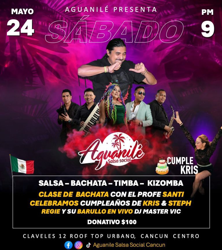 Aguanile Salsa Social (24 De Mayo)