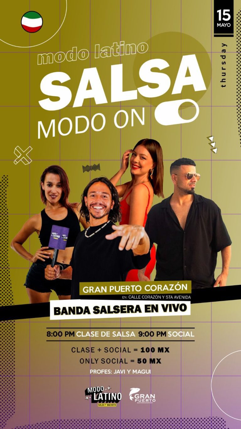 MODO LATINO ( 15 De  Mayo)