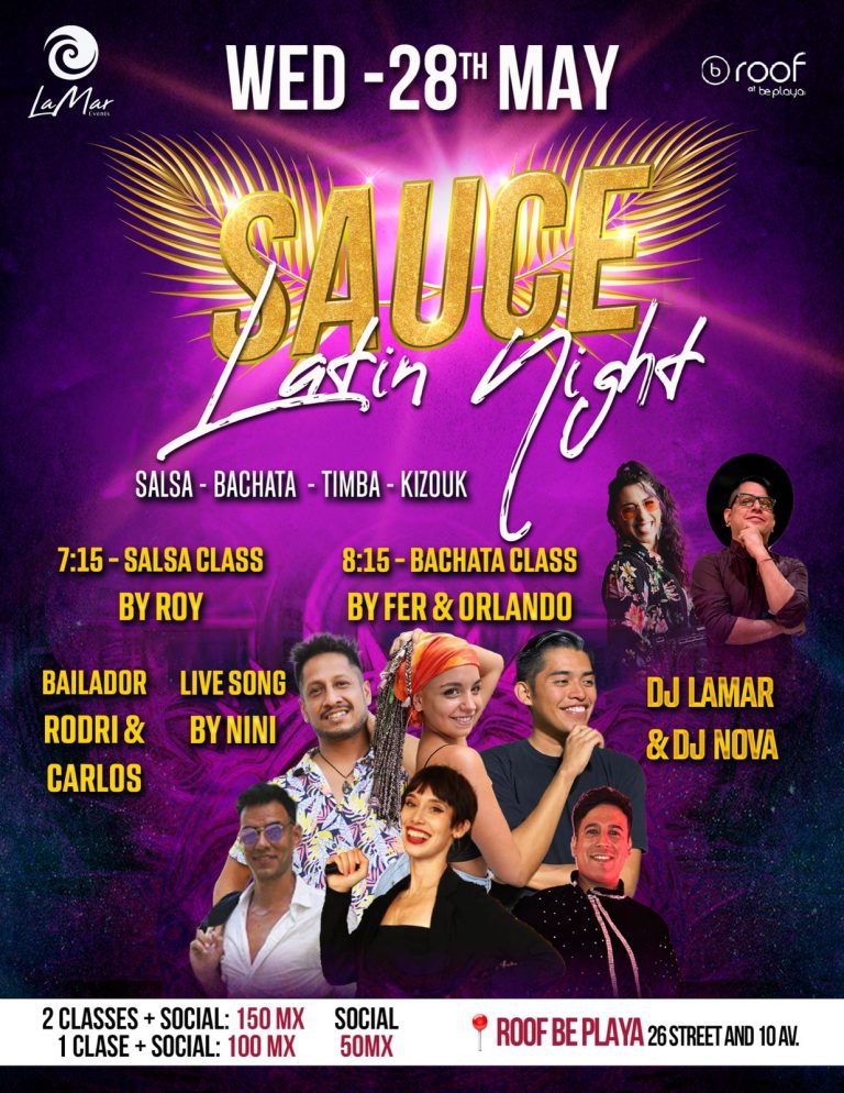 Sauce Latin Night (28 De Mayo )