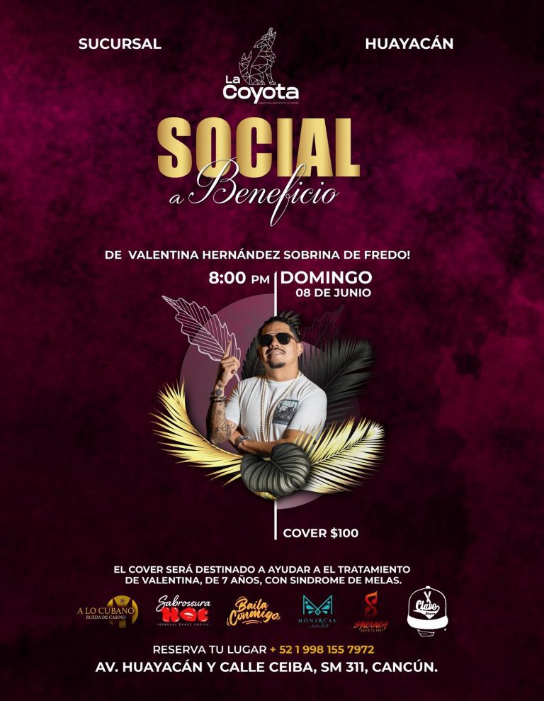 La Coyota Social a Beneficio (8 De junio )