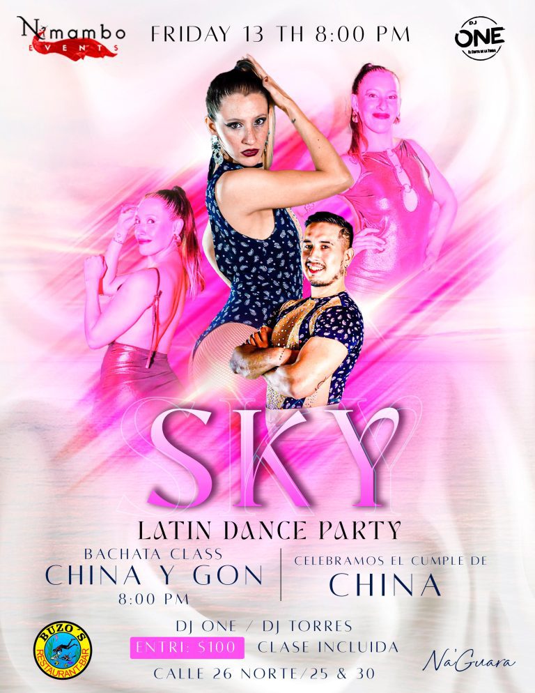 SKY LATIN DANCE PARTY (13 De junio)