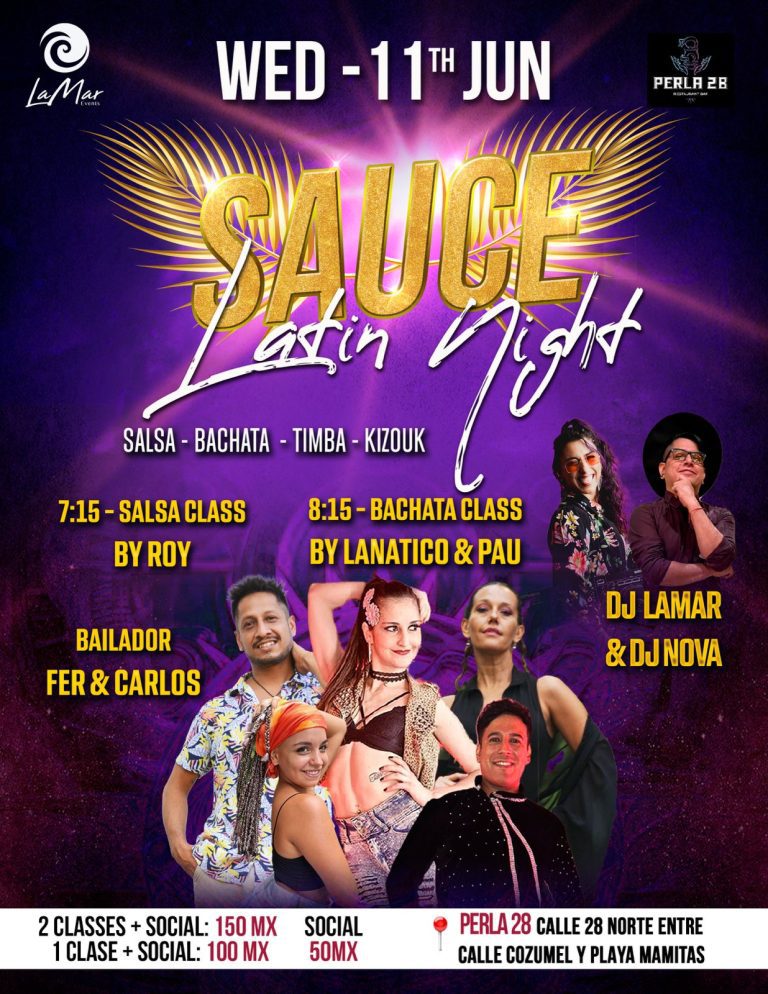 Sauce Latin Night (11 De Junio)